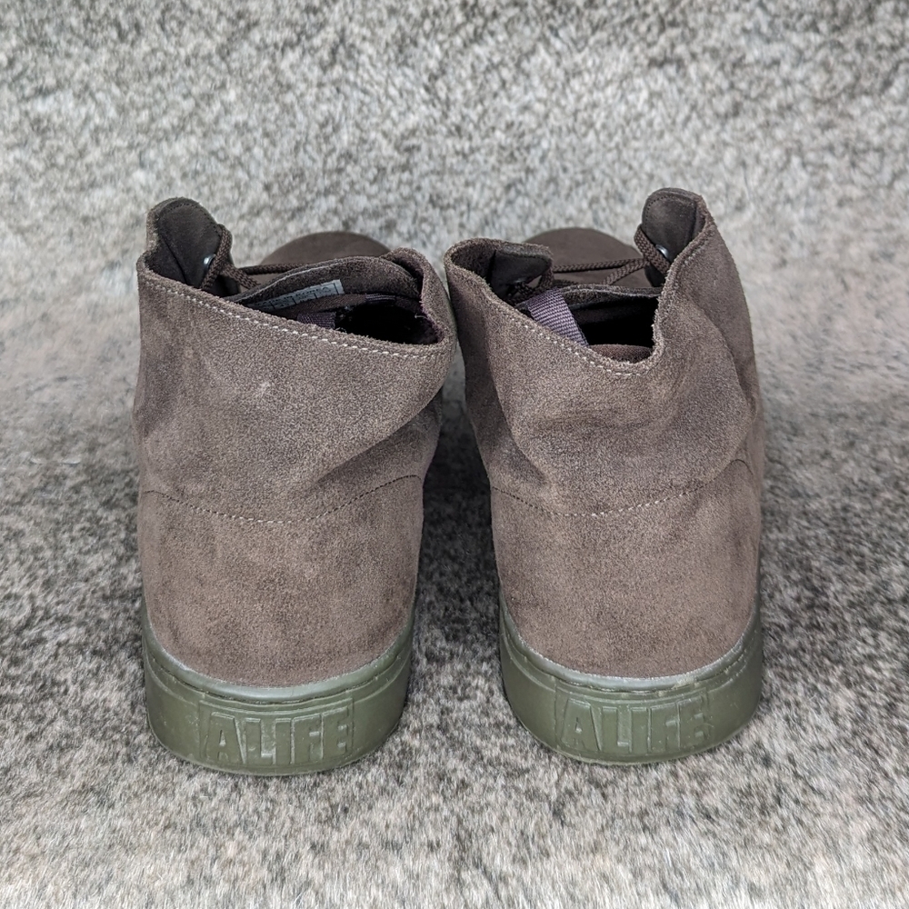 Alife Chuck Suede Chukka Sneaker Brown Men's 9.5 - Picture 5 of 11